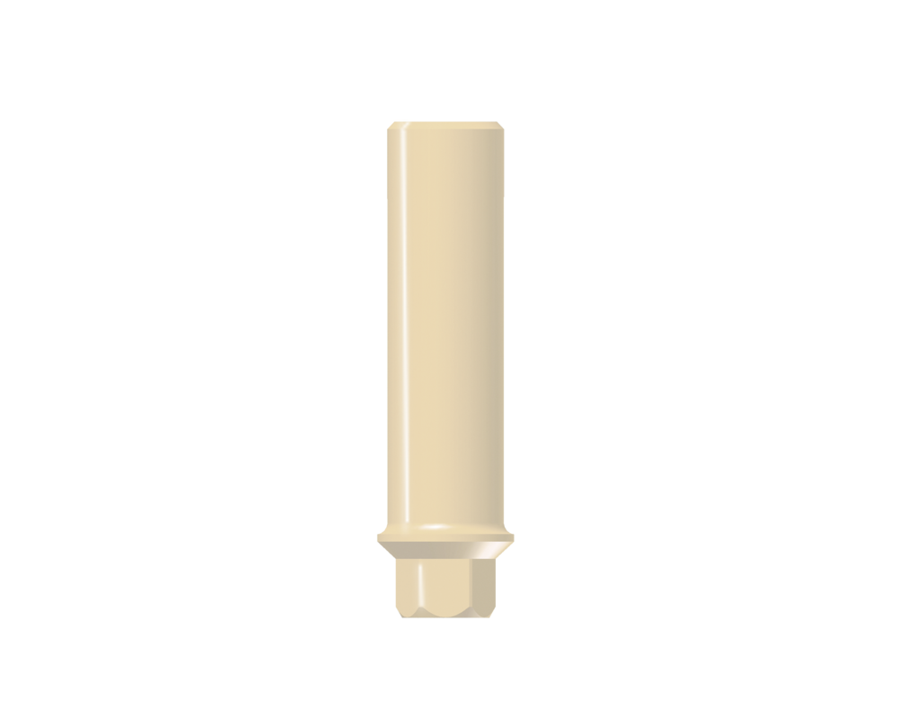 MIS Narrow Profile Temporary Plastic Abutment SP Ø 3 5 x 1 x 10 mm