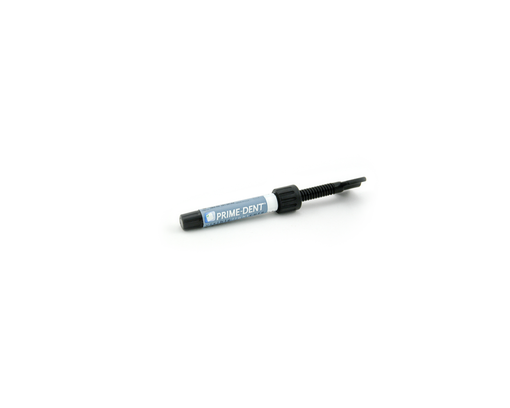thumbnail image 2 of Prime Dent Light Cure Hybrid Composite Dental Resin – Incisal Shade, 4.5g Syringe 2 of 6