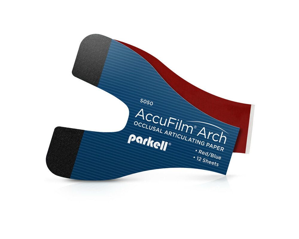 AccuFilm Horseshoe Red/Blue Articulating Paper Supply Clinic