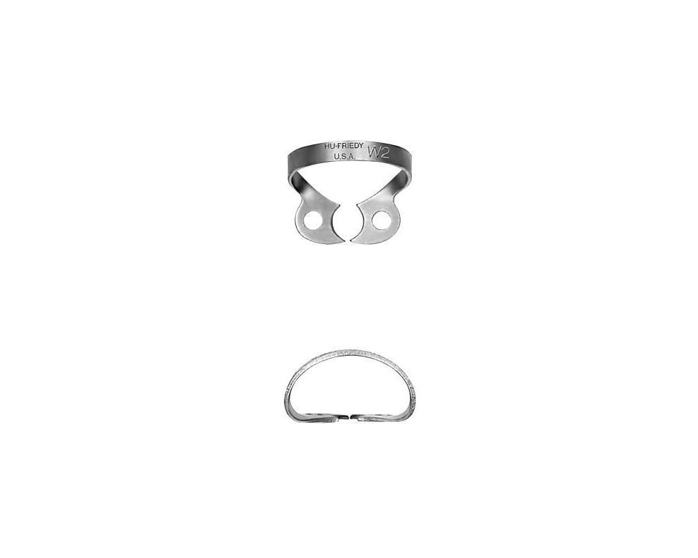 6 Endodontic Rubber Dam Clamp # W2 Surgical Dental Instruments