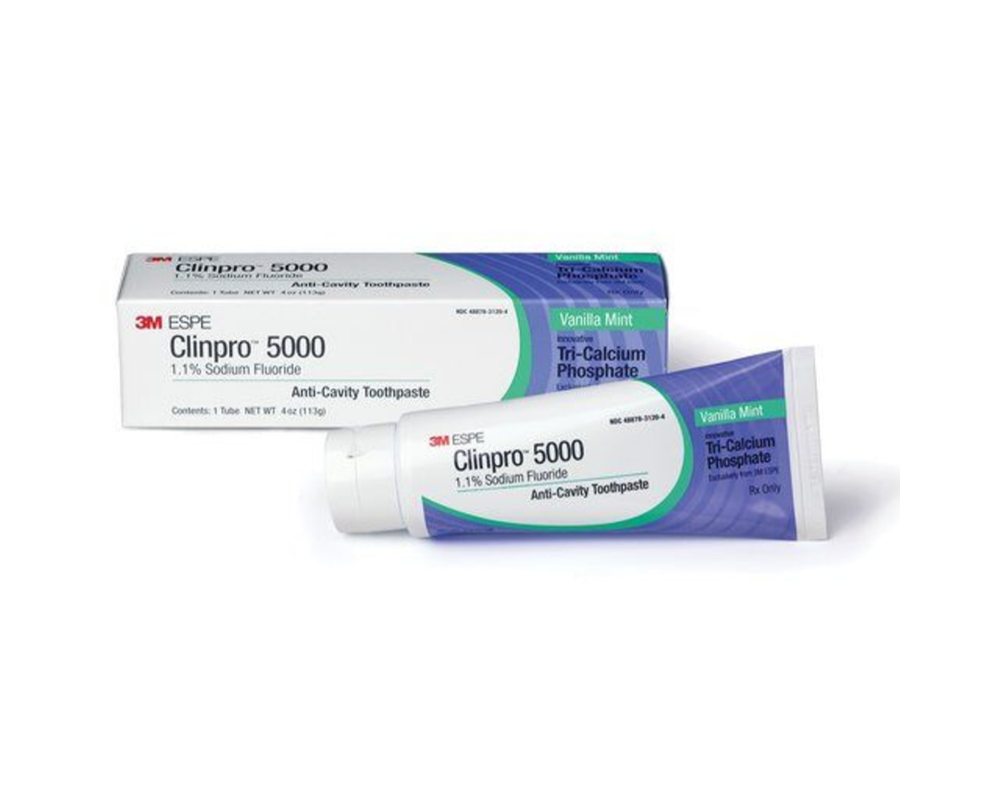 Clinpro 5000 Fluoride Paste 4 oz Vanilla Mint, 24 Tubes Supply Clinic