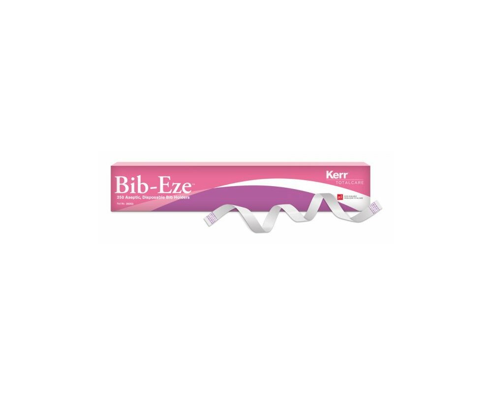 BibEze Single Use Disposable Bib Holders 250/Box Supply Clinic