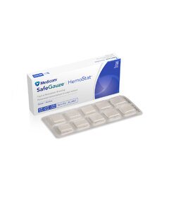 SafeGauze HemoStat Topical Hemostatic Dressing 20/Pack | 4900-STAT | Supply  Clinic