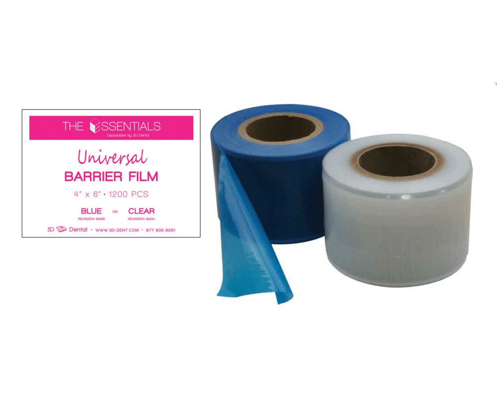 Barrier Film 1200/Roll Blue Supply Clinic