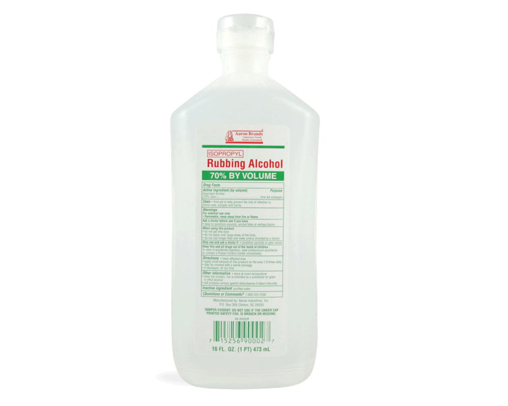 Isopropyl Rubbing Alcohol 70 Gallon Supply Clinic