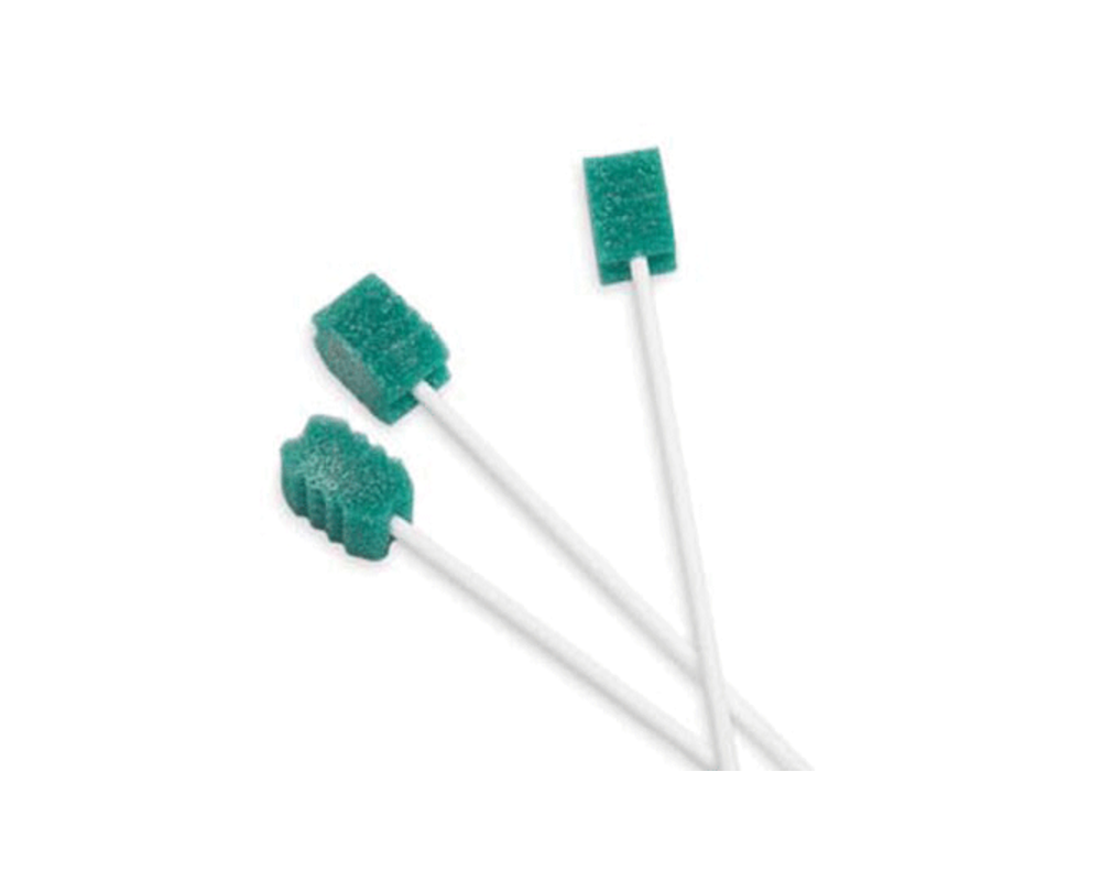DENTASWAB Oral Swabs with Dentifrice, Mint Flavor NS 250/bx 12245