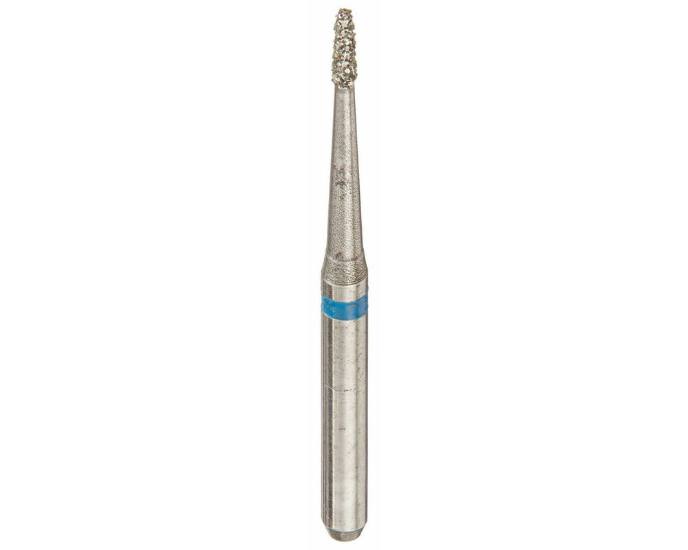 830AM.314 Burs. Diamond Pear FG (5 pcs) - KOMET