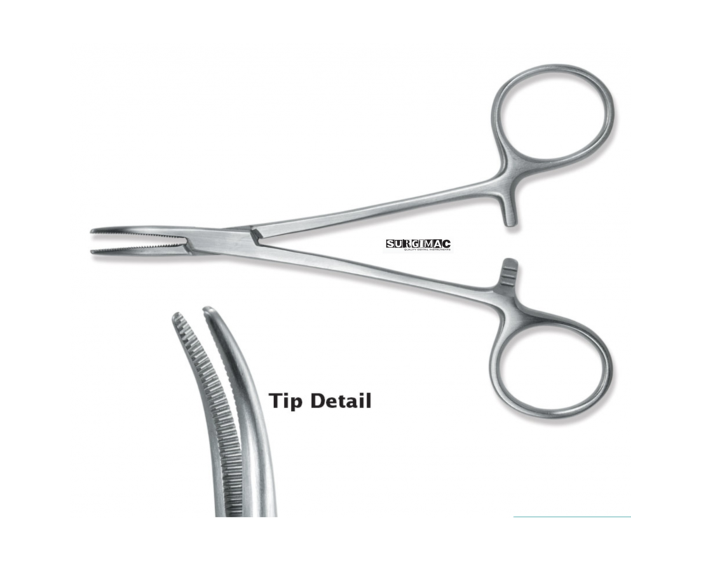 Hemostat Curved 5.5" 420 Stainless Steel Supply Clinic