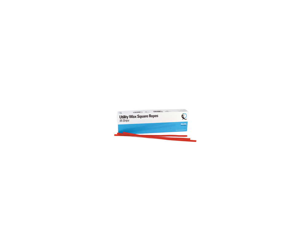 thumbnail image 2 of Quala 50094955 Utility Dental Impression & Tray Wax – Red Square Ropes, 55/Pack 2 of 5