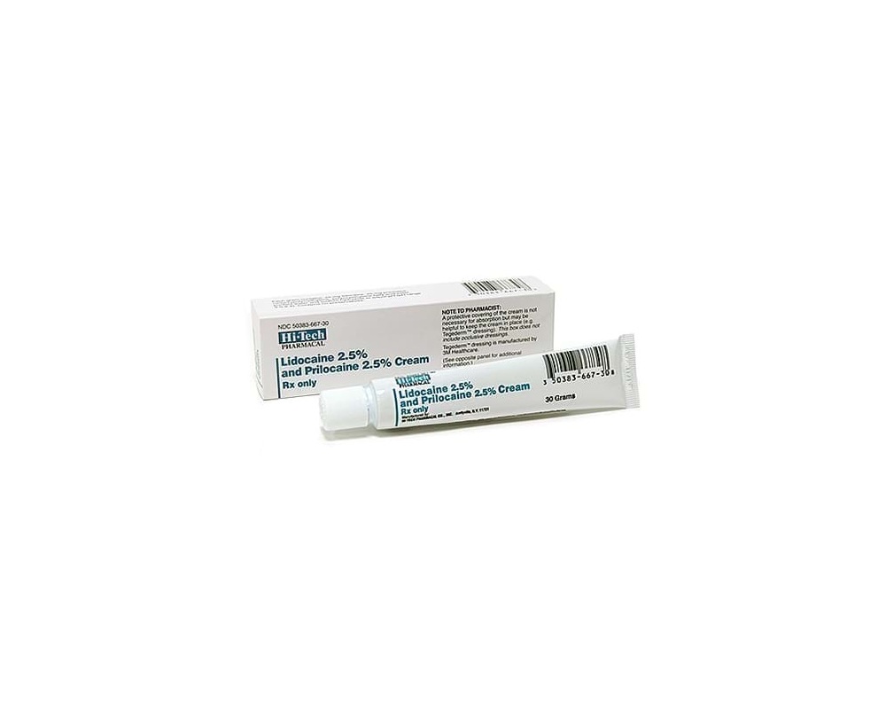 LIDOCAINE/PRILOCAINE 2.5% 30GM TUBE | Supply Clinic