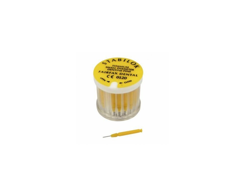 Stabilok Dentin Pins Std Kit .021 Ylw Ea Supply Clinic