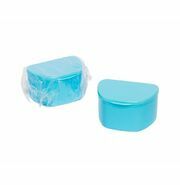 Colorful Denture Bath, Denture Case With Strainer For Soaking Dentures Retainers Mouth Guard Night Guard Large Cup Set Of Full Dentures Travelling Daily Clean