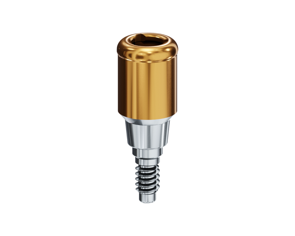 LOCATOR Abutment For MIS C1 Internal Hex Conical (NP), 4.0mm Cuff ...