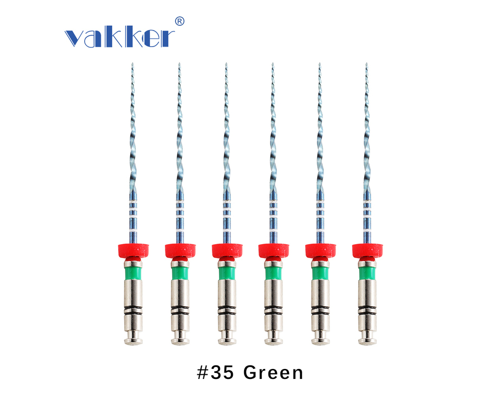 Vakker Vakker V Blue NiTi Rotary Endo Files 25mm #35 06 taper