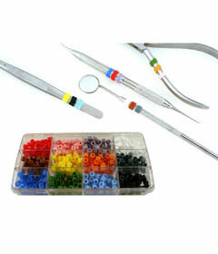 Kit De 240 Anneaux En Silicone – 12 Couleurs Assorties Pour Identifier Vos Instruments