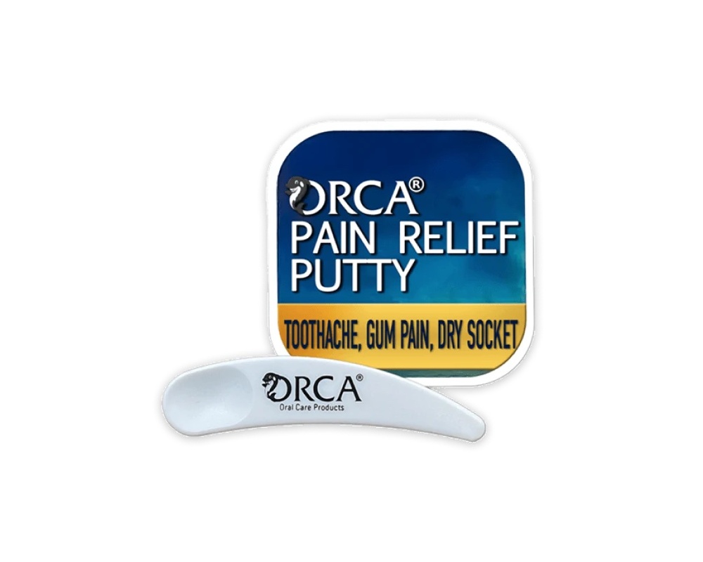 ORCA Dry Socket Pain Relief Putty 6 Jars/Case Supply Clinic