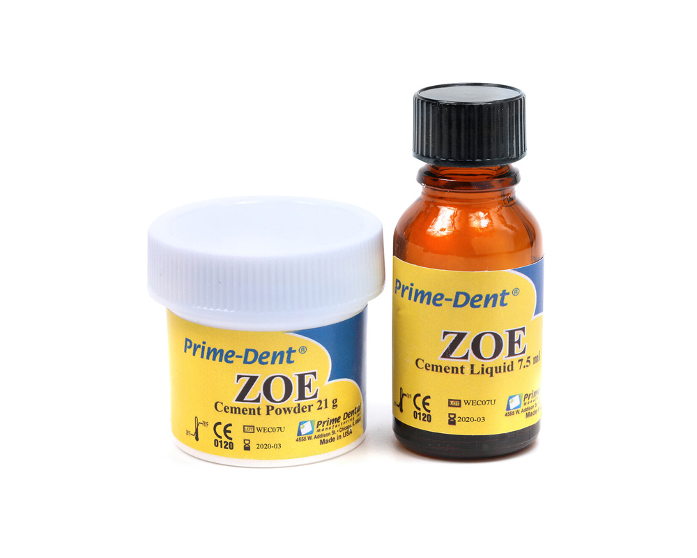 PrimeDent Zinc Oxide Eugenol Cement Kit, 1/Pk Supply Clinic