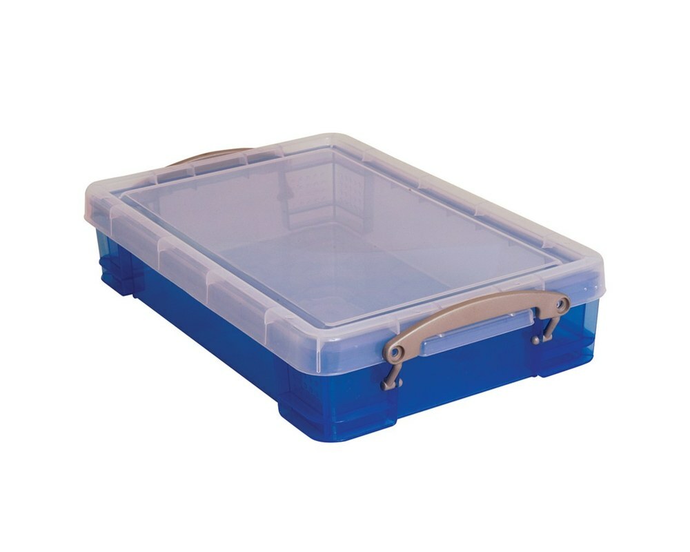 Really Useful Box Plastic Storage Container With Built In Handles