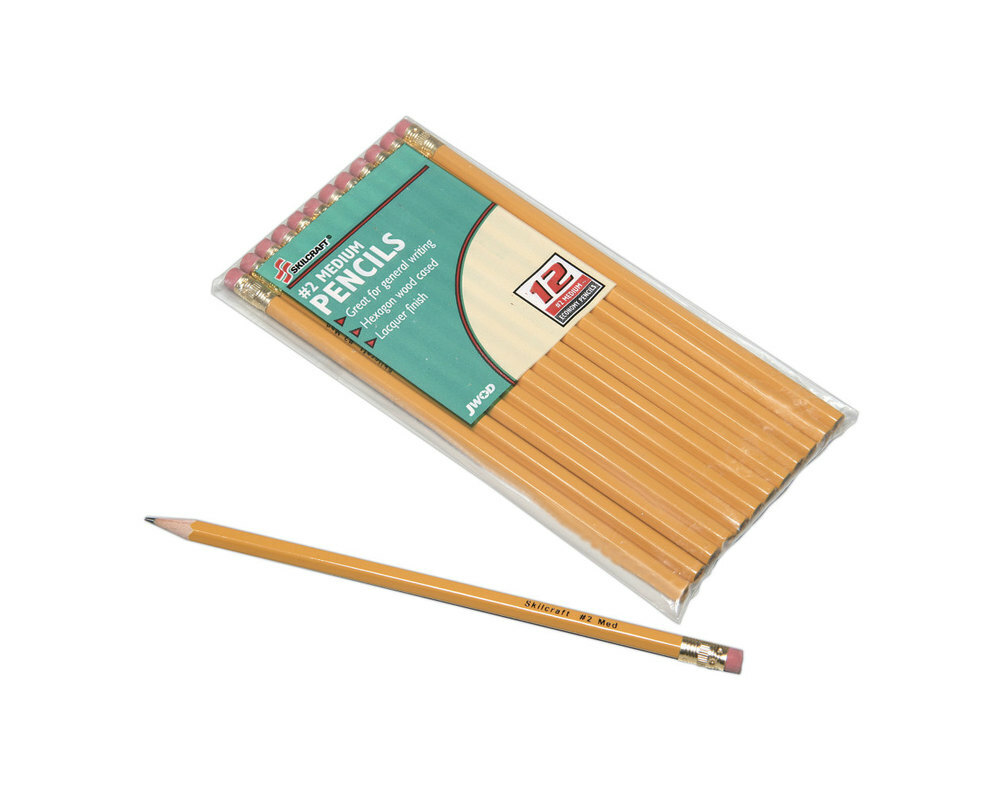 SKILCRAFT General Use Woodcase Pencils, #2 Lead, Medium Point