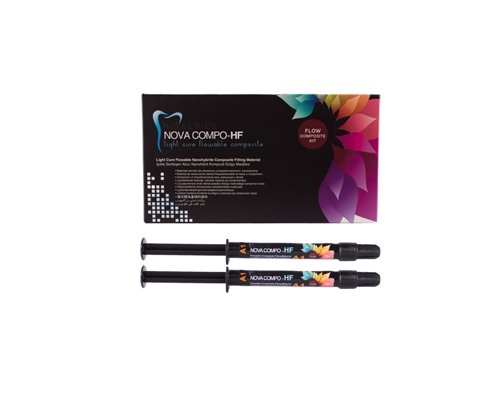 A1 Flow Composite Light Curing Nano Hybrid 1x2 gm Syringe Restorative