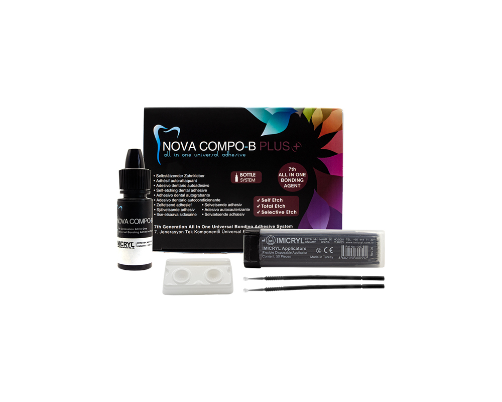 Plus+ Universal Bonding Adhesive Kit Self Etch, Total Etch, Selective