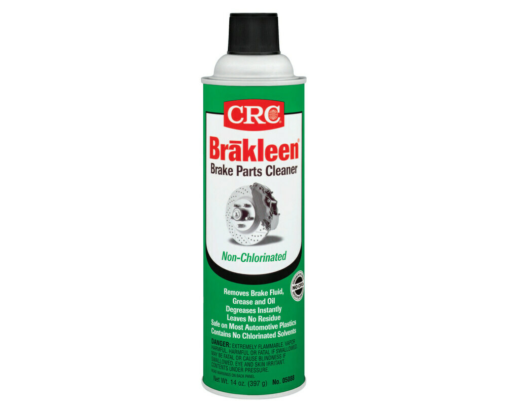 CRC Brakleen NonChlorinated Brake Parts Cleaner, 14 Oz Can, Case Of 12 Supply Clinic