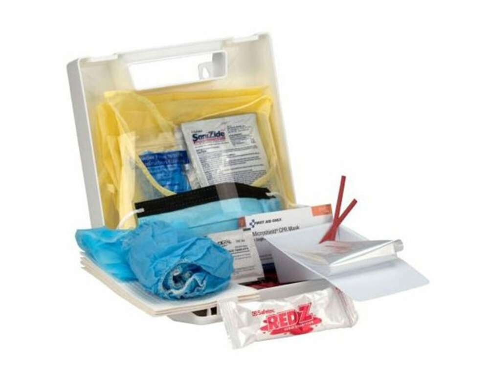 Bloodborne Pathogen Spill Kit, 25Piece Kit Supply Clinic