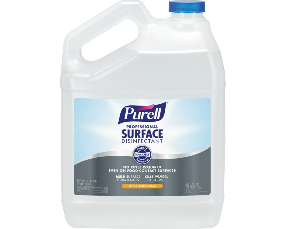 PURELL Professional Surface Disinfectant, Fresh Citrus Scent, 1 Pour