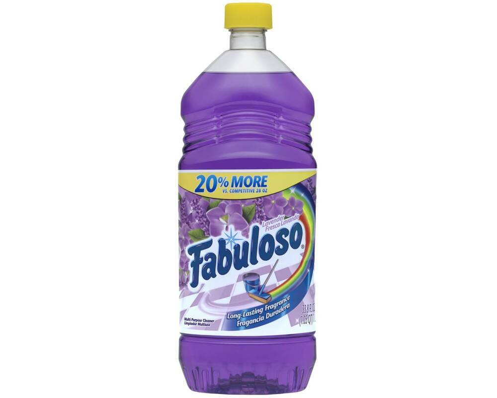 Fabuloso All-Purpose Cleaner, Lavender Scent, 33.8 Oz Bottle | Supply ...