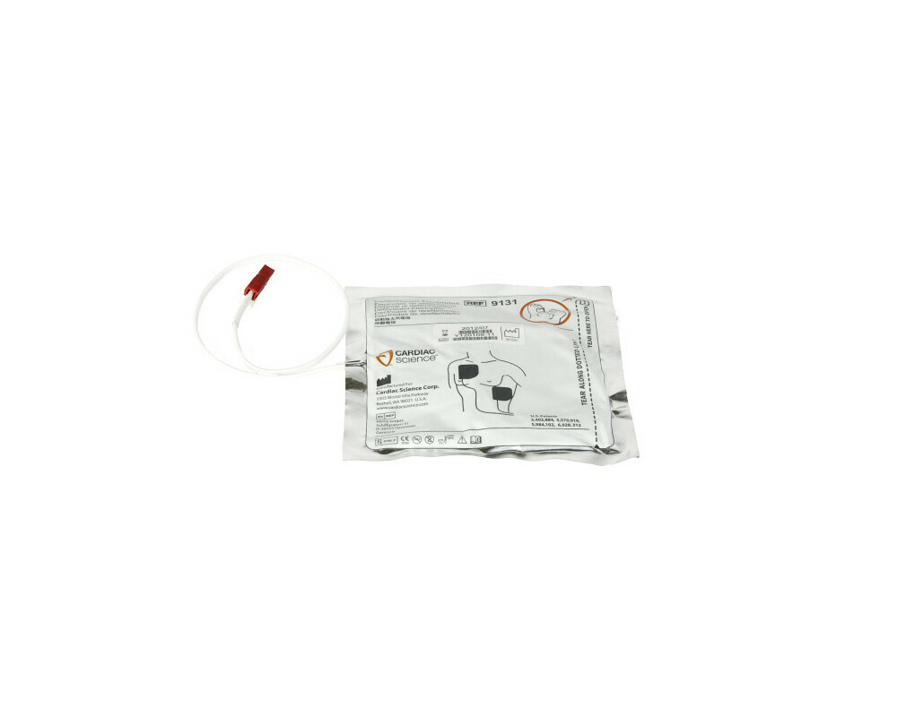 PHI Cardiac Science Powerheart G3 AED Defib Pads Adult Supply Clinic