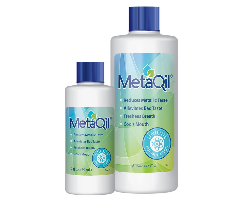 MetaQil Oral Rinse For Metallic Taste Combo Pack (2.0 Fl. Oz./8.0 Fl ...