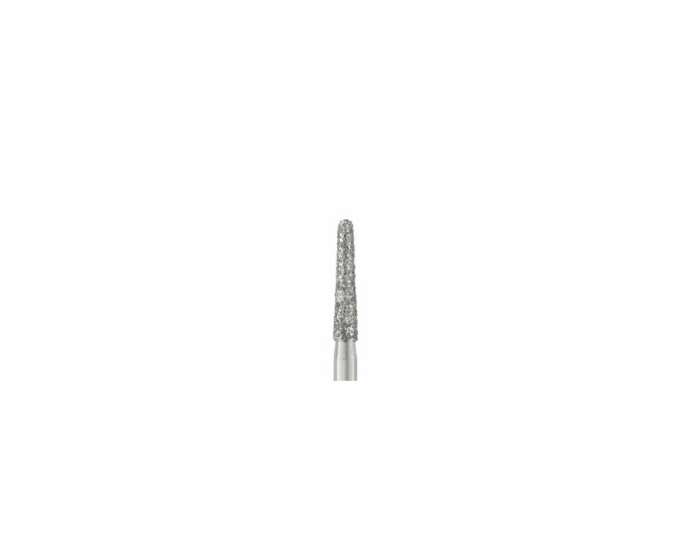 SUPÉR Multi-Use Diamond Round End Taper Burs – 856/018M Medium Grit, Pack Of 10 – Dental Tools