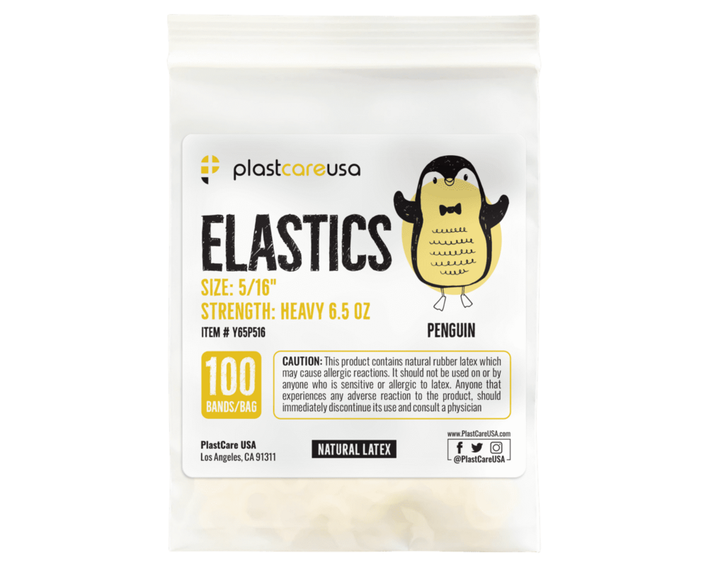 thumbnail image 2 of 2 Packs Orthodontic Clear Latex-Free Elastic Bands, 1/8 Inch, 6.5oz, Braces Rubber Bands By Sonic Dental Supply 2 of 2