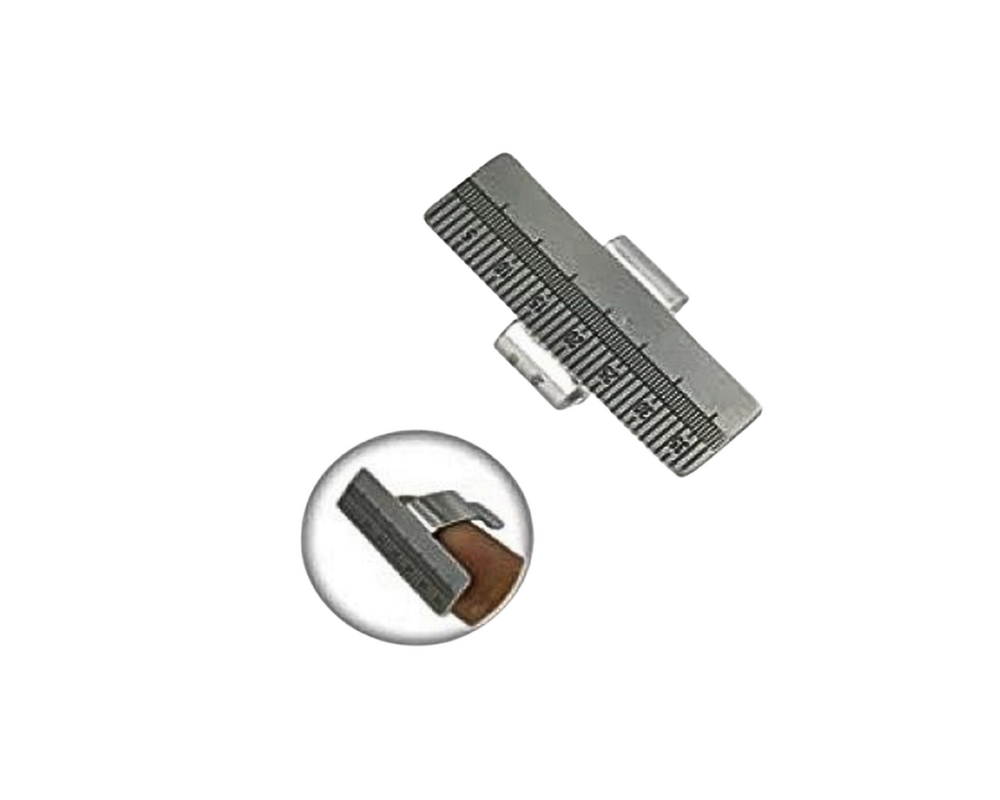 Finger Ruler Right Best #ENDO FINGER RULER 38MM | 100- ENDO FINGER RULER 38MM | Supply Clinic