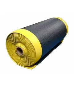 3 Ft. X 5 Ft. Black Anti Fatigue Mat W/YL Border, Bev, Textured Pattern By - View #13