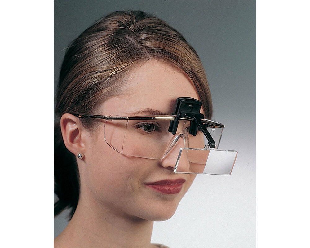 Eschenbach 2X Binocular Clip-On Loupes | 1646-20 | Supply Clinic
