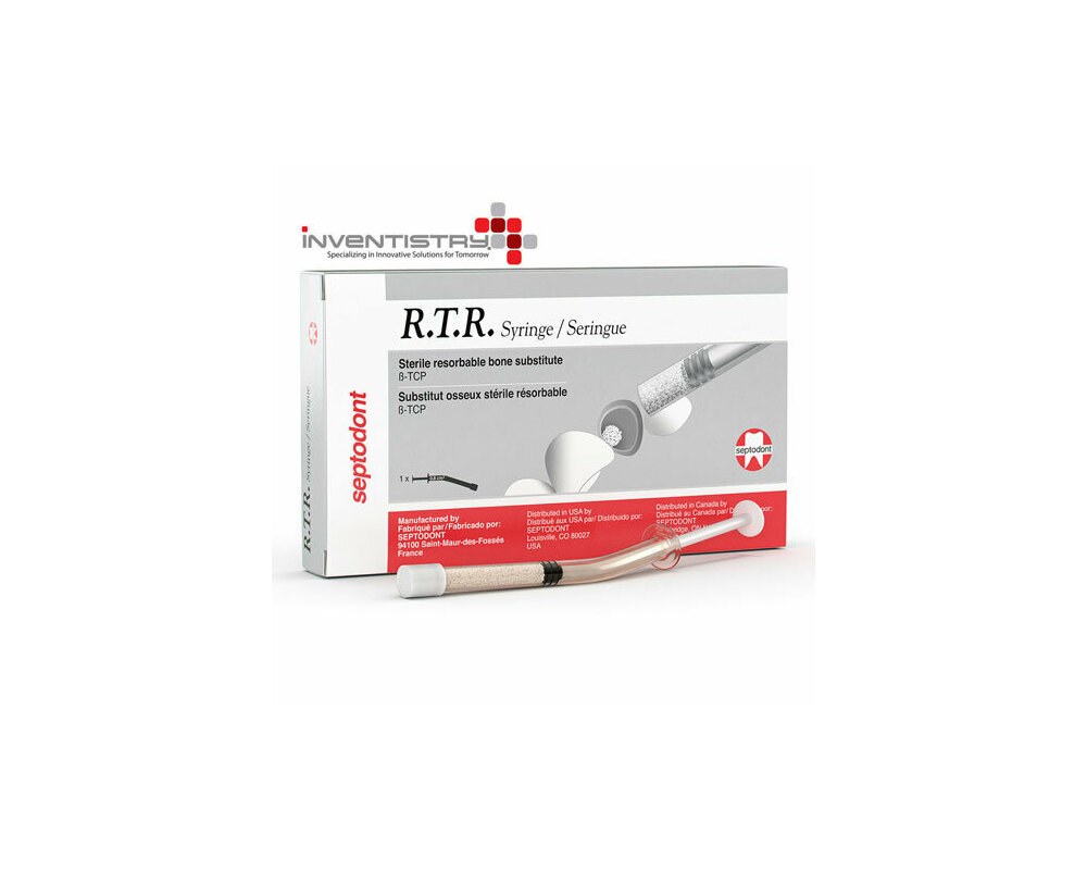 Septodont Resorbable Bone Grafting Material, R.T.R. 0.8cc Syringe | 01 ...