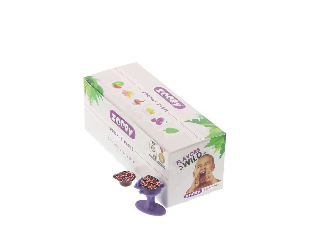 Zooby Prophy Paste Chocolate Chow Coarse, 100/bx Supply Clinic